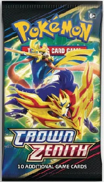 Crown Zenith Booster Packs- Live